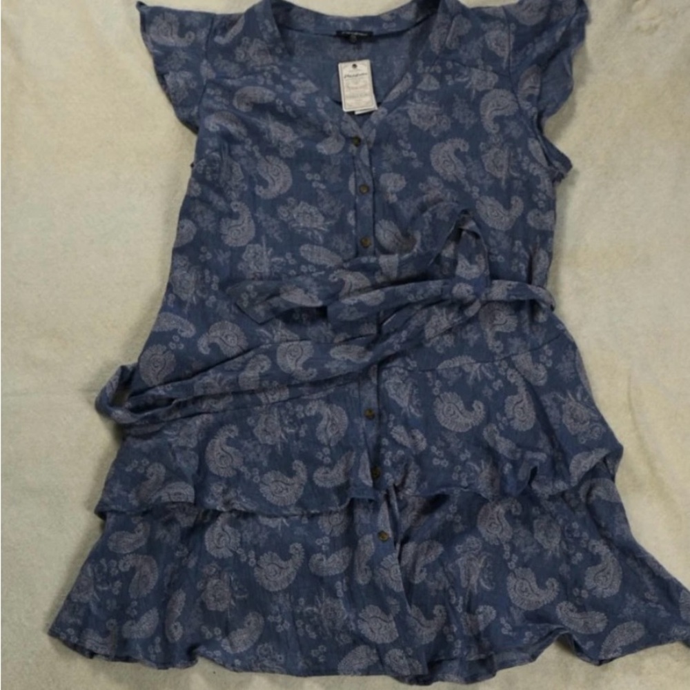 Flag and Anthem Denim Dress NWT XXL